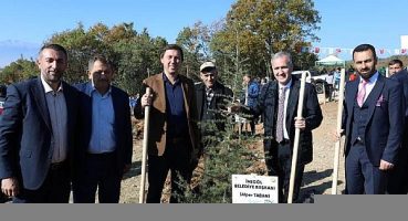 İnegöl’de 1000 Fidan Toprakla Buluştu