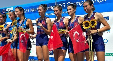 Milli kürekçilerden 1 gümüş 1 bronz madalya