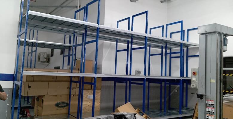 Otomotiv Endüstrisi için Özel Raf Depolama Çözümleri