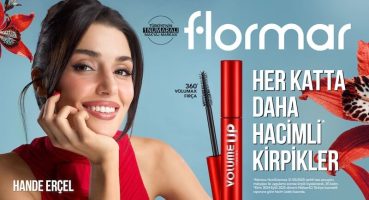Türkiye'nin 1 Numaralı Makyaj Markası Flormar'ın Yeni Global Marka Yüzü “Hande Erçel” ile ilk lansmanı: “Volume Up Mascara”
